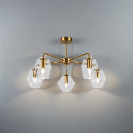 Люстра Dimension 60Вт E14х5 IP20 Freya FR5177PL-05BS