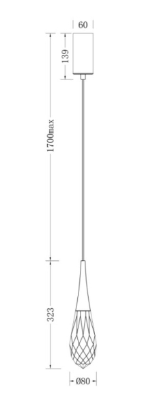 Подвесной светильник Fluorite FL1171-1P