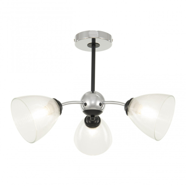 Люстра на штанге Arte Milano 329007/3 CR.BK