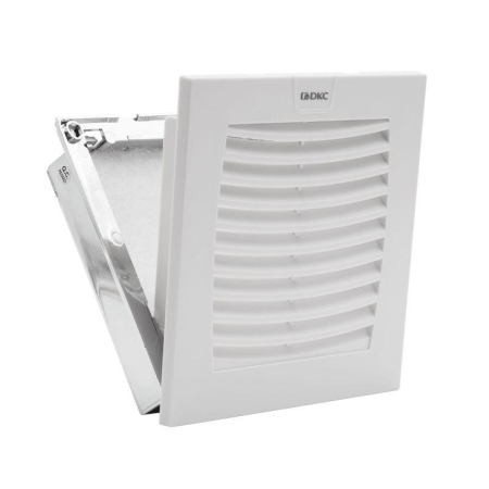 Решетка вентиляционная с фильтром ЭМС 152х152мм IP54 DKC R5MCF15