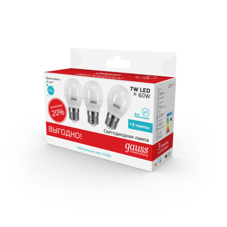 Светодиодная лампа Gauss 53227T