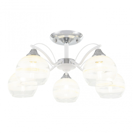 Накладная люстра Arte Milano 326503/5 CR+WH