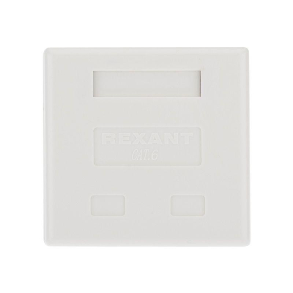 Розетка компьютерная внешняя, 2-порта FTP RJ-45 (8P8C), CAT 6 REXANT