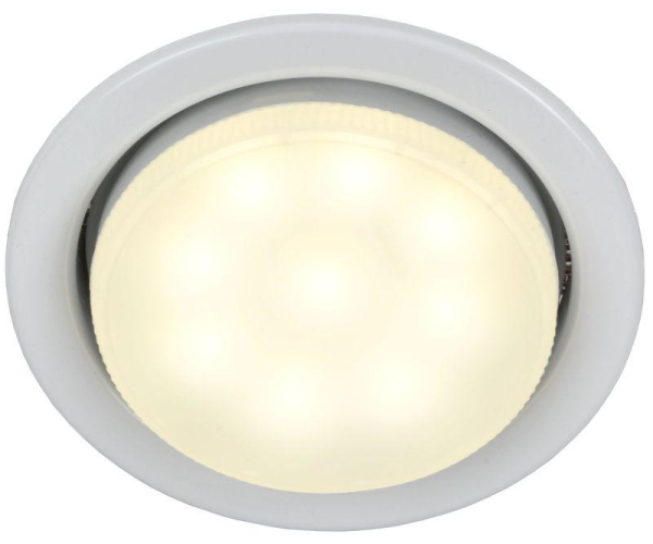 Светильник точечный GX53 встраив. бел. IEK LUVB0-GX53-1-K01