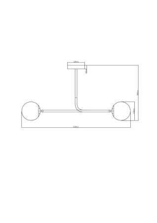 Люстра на штанге Freya FR5125PL-08MG