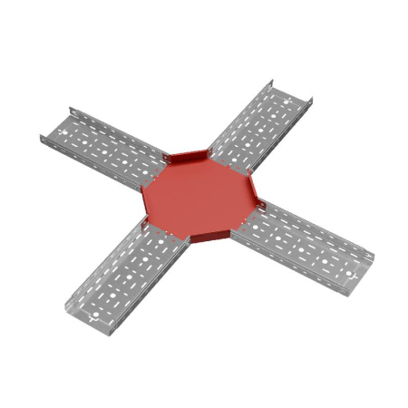 Разветвитель для лотка Х-образ. 50х200мм "ПЛЮС" HD85 КМ PL18585