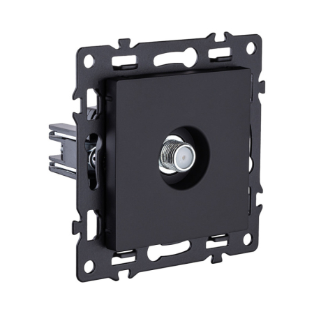 Розетка KOLLINGER AS-020BK