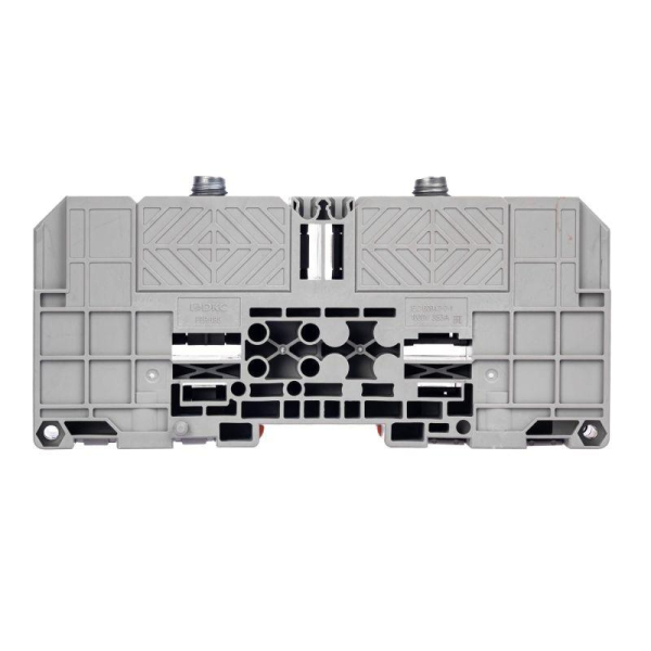 Клемма проходная болтовой зажим 2 точки подключения 185кв.мм сер. DKC FER-185