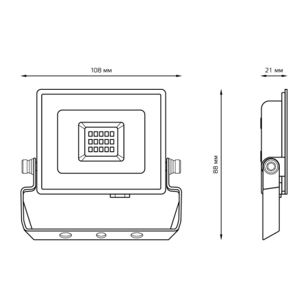 Прожектор Gauss 613100320P