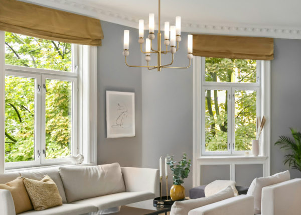 Люстра на штанге Freya FR5482CL-06BS1