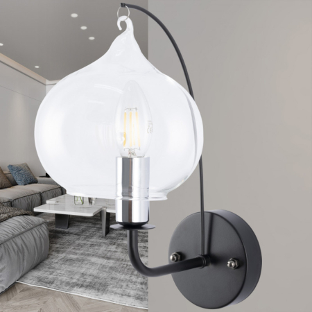 Бра Arte Milano 321007/1W BK.CR