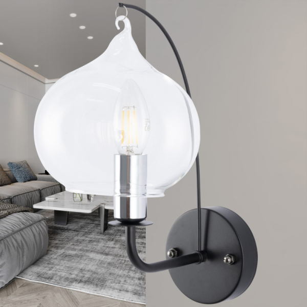 Бра Arte Milano 321007/1W BK.CR