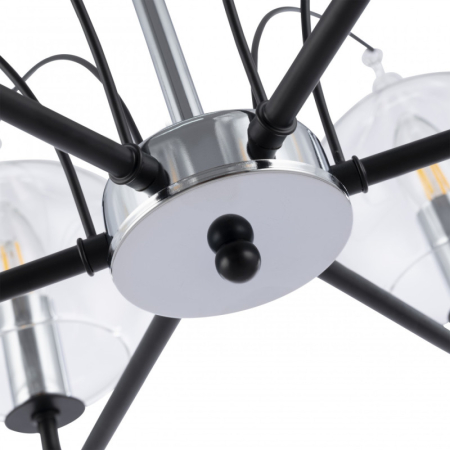 Люстра на штанге Arte Milano 321007/6 BK.CR