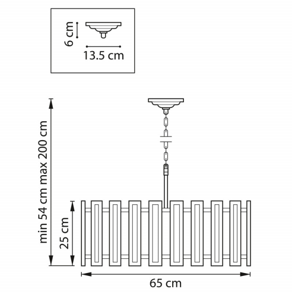 Подвесная люстра Lightstar 712064
