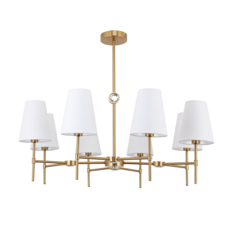 Люстра на штанге ARTE Lamp A4104LM-8PB