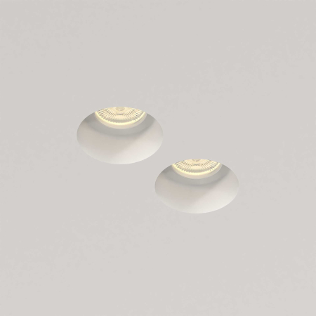 IZAR 80 DUO Встраиваемый потолочный гипсовый светильник