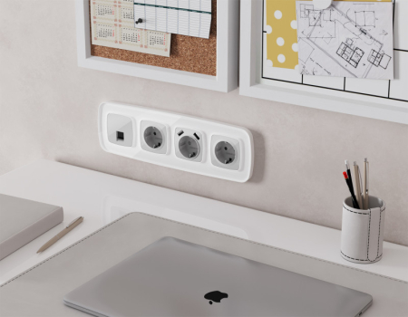 Розетка Ambrella Volt MO412005