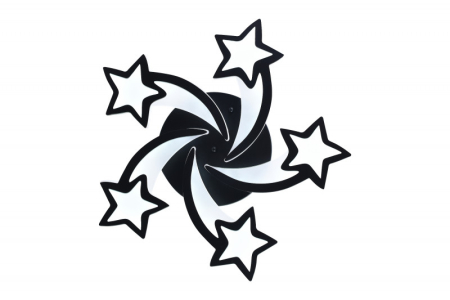 Накладная люстра Natali Kovaltseva INNOVATION STYLE 83018 BLACK