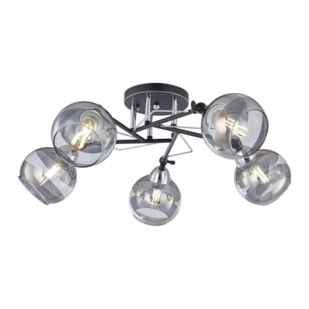 Накладная люстра Arte Milano 323685/5B BK+CR