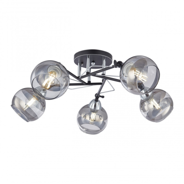 Накладная люстра Arte Milano 323685/5B BK+CR