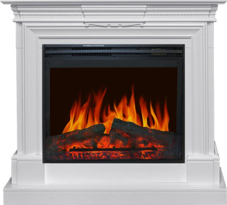 Royal Flame Каминокомплект Chelsea - Белый с очагом Jupiter FX New