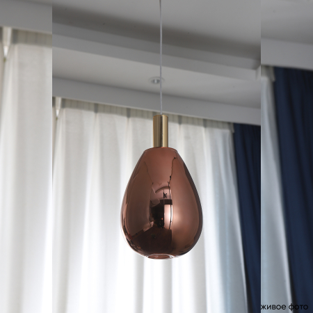 Crystal Lux Светильник подвесной Crystal Lux GAUDI SP4W LED COPPER