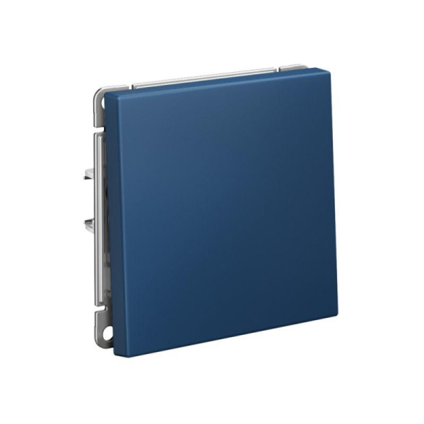 Переключатель 1-кл. ArtGallery 10AX быстрозажим. клем. механизм аквамарин SE GAL001161S