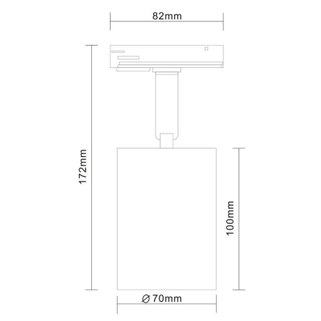 Светильник на шине ST-Luce ST302.406.01