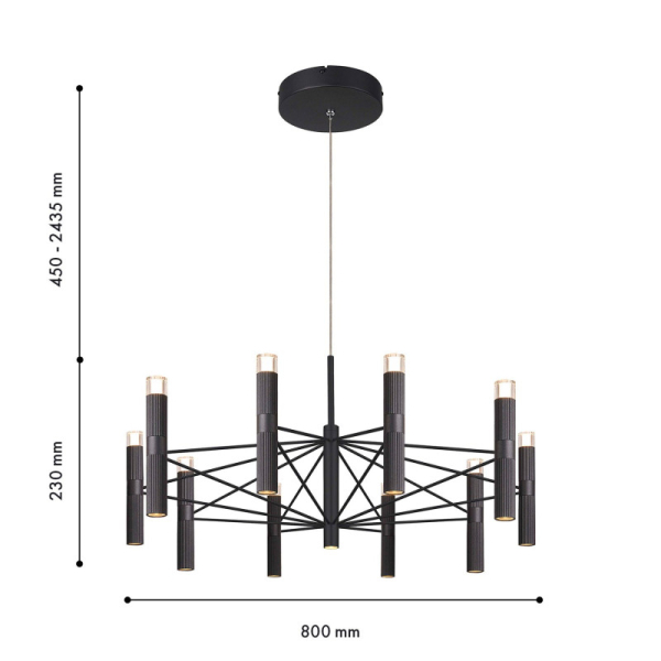Подвесная люстра Favourite 4758-10P