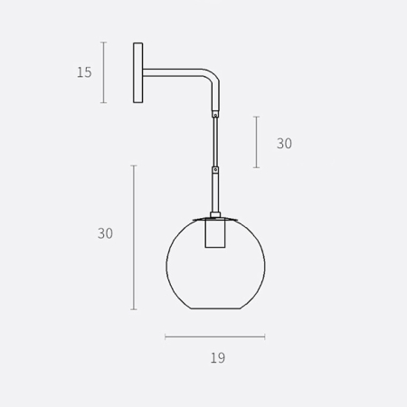 Бра ImperiumLoft 241032-26