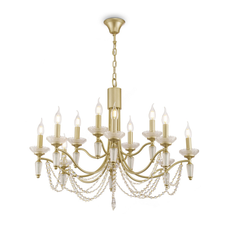 Подвесная люстра Freya FR2009PL-12G