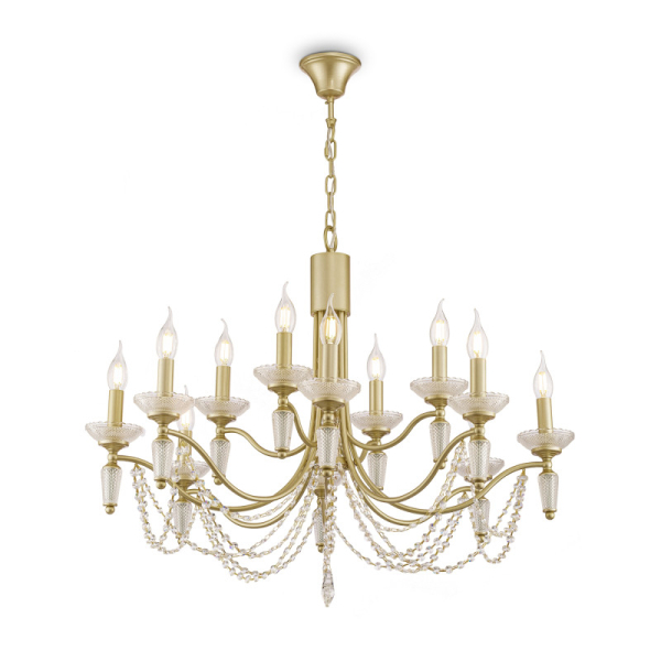 Подвесная люстра Freya FR2009PL-12G