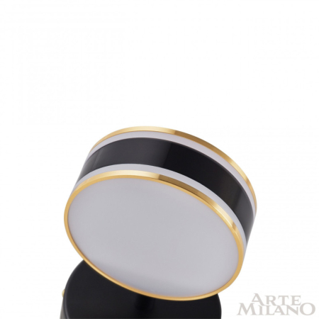 Бра Arte Milano 277599/1B BK/GD