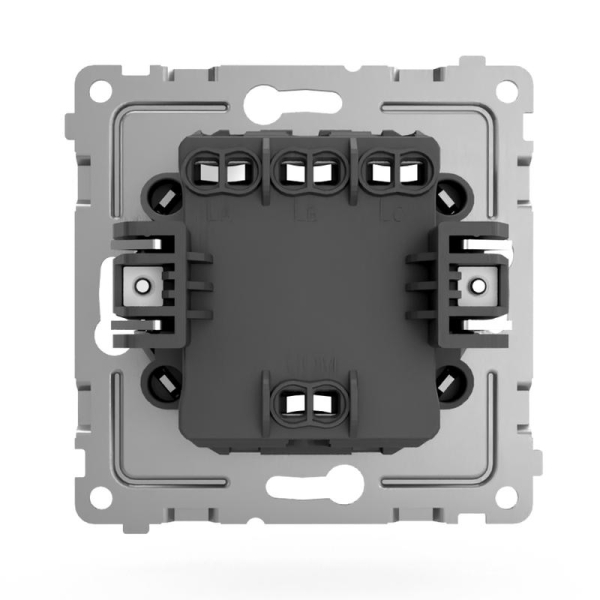 Выключатель 3-кл. СП Pixel 10А IP20 механизм карбон TOKOV ELECTRIC TKE-PX-V3-C14