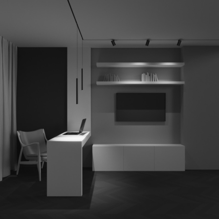 Светильник на шине Maytoni Technical TR245-4-7WTW-DD2-B