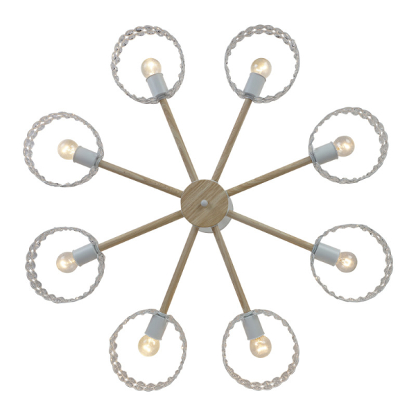 Люстра на штанге Escada 679/8P White