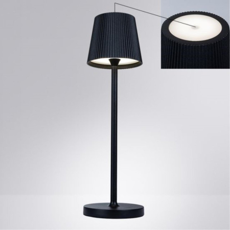 Уличный настольный светильник ARTE Lamp A1616LT-1BK