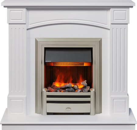 Dimplex Каминокомплект Boston - Белый (Высота 925см) с очагом Chesford