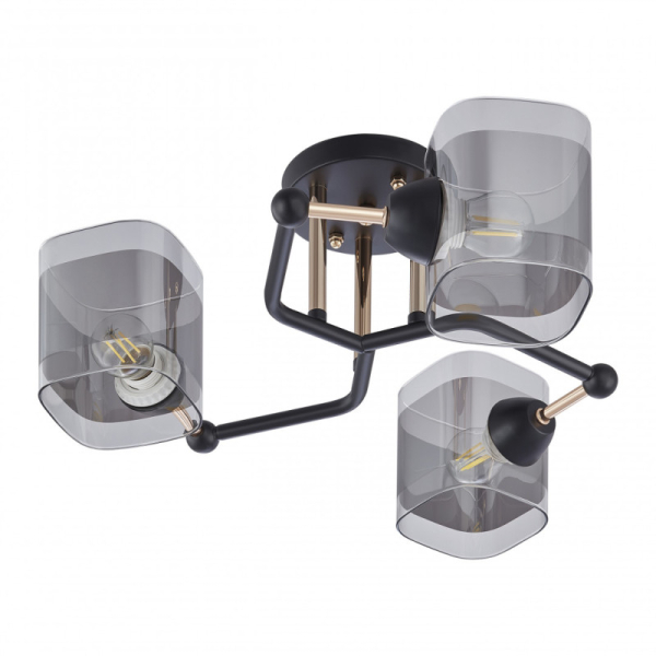 Накладная люстра Arte Milano 324308/3 BK+FG