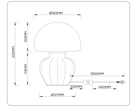 Настольная лампа Ambrella Light LH53248