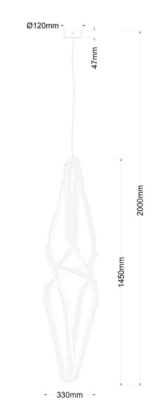 Подвесной светильник Fluorite FL1159-1P2