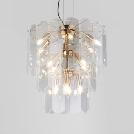 Подвесная люстра Eurosvet 60171 золото