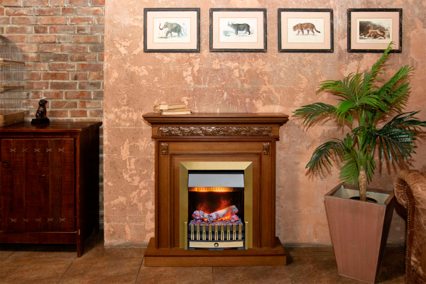 Dimplex Очаг Danville Antique Brass FB2