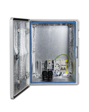 Шкаф монтажный композитный 290х390х190 Пластик-2УТ+ Mastermann 00-01020932