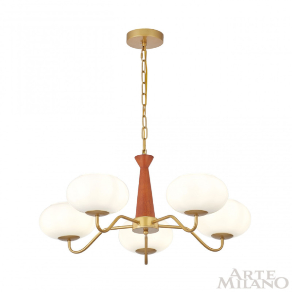 Подвесная люстра Arte Milano 310166/D680/5 BS/WD