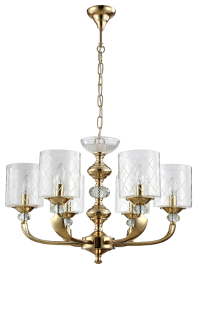 Crystal Lux Люстра Crystal Lux GRACIA SP6 GOLD