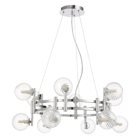 Crystal Lux Люстра Crystal Lux LUXURY SP12 CHROME