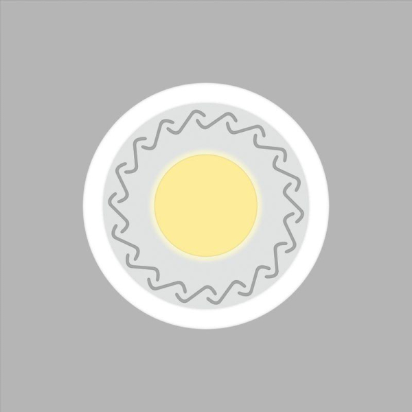 Светильник светодиодный встраиваемый REXANT Aurora&Sunset Wave с изменяемой цветовой температурой и регулируемой мощностью 4х2W 2700-6500 К LED