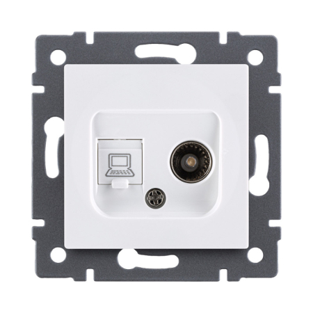 Розетка KOLLINGER REA-021WH