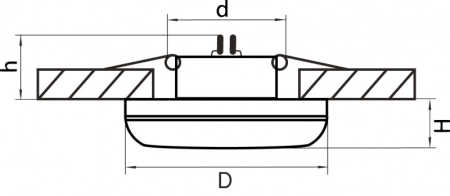 Влагозащищенный светильник Lightstar 011274